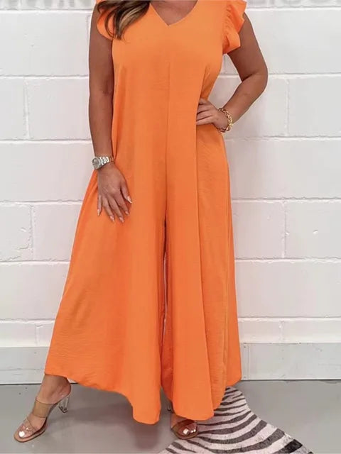 Sabrina™ Jumpsuit med vide ben