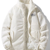 Robin™ - Foret Stribet Corduroy-Frakke