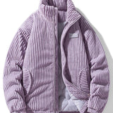 Robin™ - Foret Stribet Corduroy-Frakke